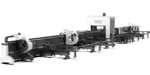 Four-chuck heavy-duty fiber laser tube cutting machine Featured Image